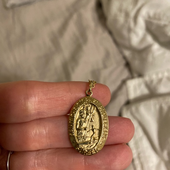 Babyanything Saint Christopher Surfer Medallion - Picture 4 of 5